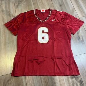 Nike Football Jersey Florida State FSU Athletic Top‎ Youth Large Bin A-32
